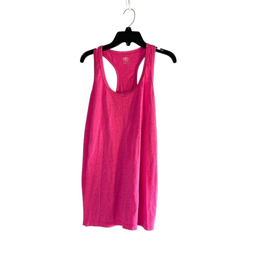 Athletic Works Womens Tank Top Pink Size L 12-14